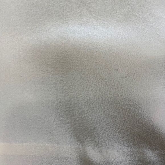 ARITZIA Wilfred 100% Silk Ruffle Neck Pale Yellow  Sleeveless Top Sz XS - Picture 7 of 9